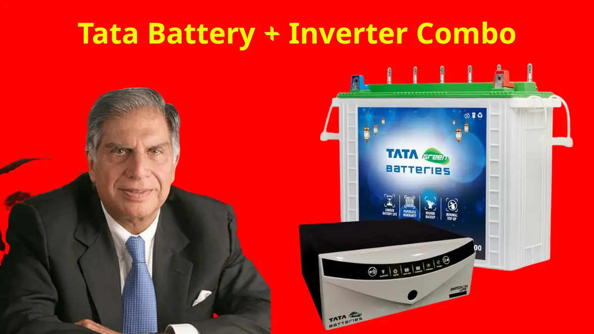 Tata Battery + Inverter Combo